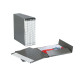 Gruppo Delso Line - 25 x 32 cm - 6 cartelle 2 lembi - con custodia - dorso 1,5 cm - grigio - Esselte
