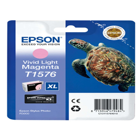 Epson - Cartuccia ink - Magenta chiaro - T1576 - C13T15764010 - 25,9ml