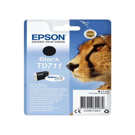 Epson - Cartuccia ink - Nero - T0711 - C13T07114012  - 7,4ml