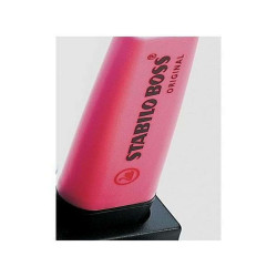 Evidenziatore Stabilo Boss Original -Stabilo- rosa ricaricabile di lunga durata fuoroscente universale (conf.10)