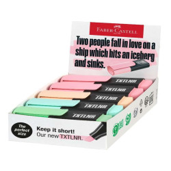 Faber Castell EVIDENZIATORI MINI TXTLNR PASTEL COLORI ASSORTITI