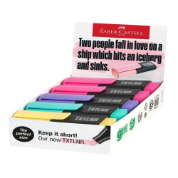 Faber Castell EVIDENZIATORI MINI TXTLNR PASTEL COLORI ASSORTITI