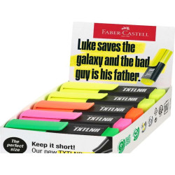 Faber Castell EVIDENZIATORI MINI TXTLNR SUPERFLUORESCENT COLORI ASSORTITI