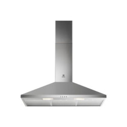 Electrolux LFC319X - Cappa - a parete - larghezza: 89.8 cm - prof. 45 cm - estrazione e ricircolo - acciaio inossidabile