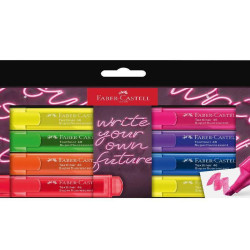 Faber Castell TEXTLINER 46 NEON - Confezione da 8