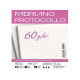 Fabriano CARTA PROTOCOLLO A4 60g 200ff - RIG 1R
