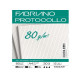 Fabriano CARTA PROTOCOLLO A4 80g 30ff - RIG 5 MM