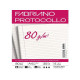 Fabriano CARTA PROTOCOLLO A4 80g 30ff - RIG C