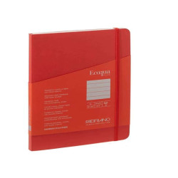 Fabriano EQ plus fabric lampone lines A5 1R