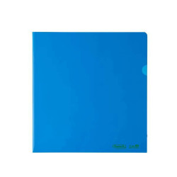Favorit cartelline colorate in polietilene Bio-based - blu