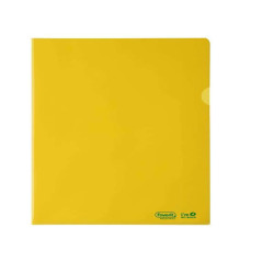 Favorit cartelline colorate in polietilene Bio-based - giallo