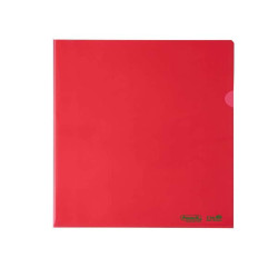 Favorit Cartelline colorate in polietilene Bio-based - rosso