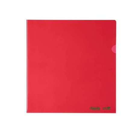 Favorit Cartelline colorate in polietilene Bio-based - rosso