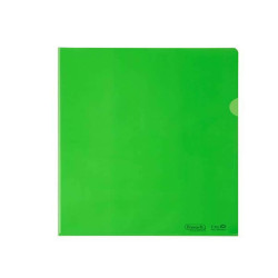 Favorit cartelline colorate in polietilene Bio-based - verde