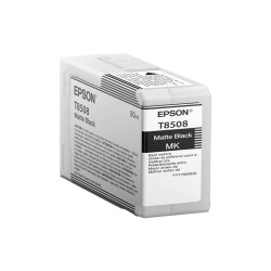 Epson - Cartuccia per UltraChrome HD T8508N - Nero Matte - C13T85080N - 80ml