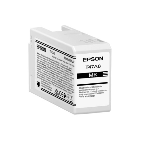 Epson - Cartuccia per UltraChrome Pro 10 T47A8 - Nero Matte - C13T47A80N - 50ml