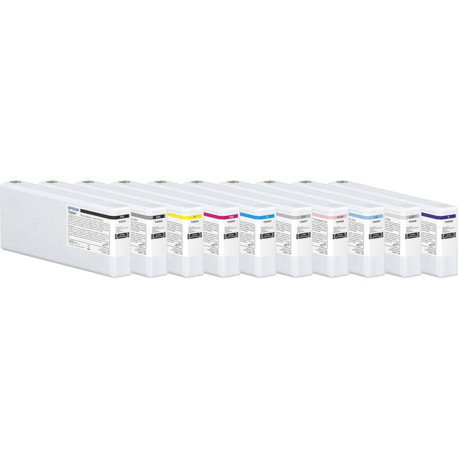 Epson - Cartuccia per UltraChrome XD3 T55W5 - Ciano Light - C13T55W500 - 200ml