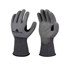 Guanto antitaglio Venicut C02 - maglia softnocut - palmo in poliuretano - taglia 10 - grigio - Deltaplus