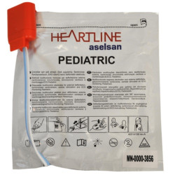 Elettrodi  Pediatrici DAE Aselsan Heartline Piastre Bambino Dura 2 anni PED-HRT