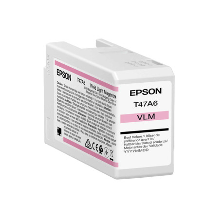Epson - Cartuccia Vivid per UltraChrome Pro 10 T47A6 - Magenta - 50ml - C13T47A60N