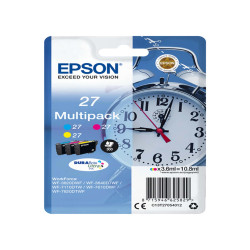 Epson - Confezione Cartuccia ink - 27 - C/M/Y - C13T27054022 - 3,6ml cad