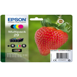 Epson - Confezioni cartucce ink - 29 - C/M/Y/K - C13T29864012 - C/M/Y 3,2ml cad - K 5,3ml