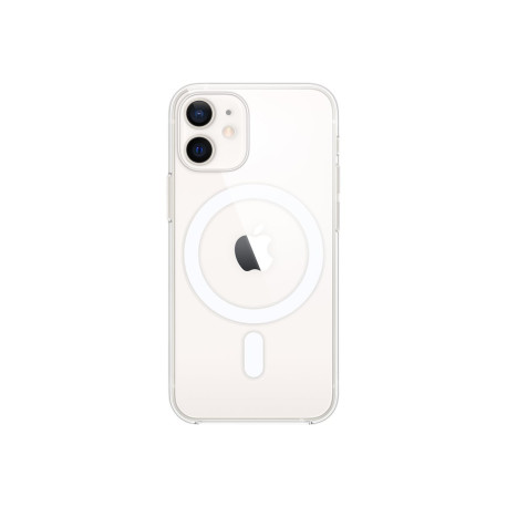 Apple - Cover per cellulare - con MagSafe - policarbonato - trasparente - per iPhone 12 mini