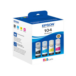 Epson - ECOTANK 104 MULTIPACK - BK/C/M/G - C13T00P640
