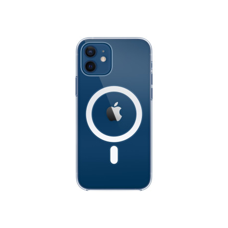 Apple - Cover per cellulare - con MagSafe - policarbonato - trasparente - per iPhone 12, 12 Pro