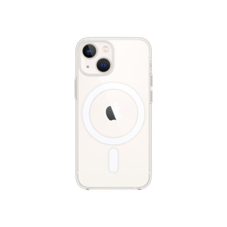 Apple - Cover per cellulare - con MagSafe - policarbonato - trasparente - per iPhone 13 mini