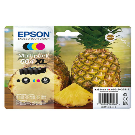 Epson - Multipack Cartucce - 604XL - BK/C/M/Y - C13T10H64010