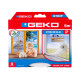 Guarnizione adesiva per isolamento STRIP - fessura 2-5 mm - 6 m - gomma - bianco - Geko