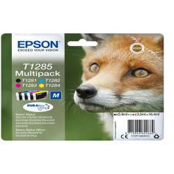 Epson - Multipack Cartuccia ink - C/M/Y/K - T1285 - C13T12854012 - C/M/Y 3,5ml cad - K 5,9ml