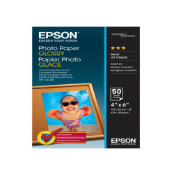 Epson - Photo Paper Glossy - 10 x 15cm - 50 Fogli - C13S042547