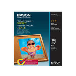 Epson - Photo Paper Glossy - A4 - 20 Fogli - C13S042538
