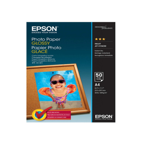 Epson - Photo Paper Glossy - A4 - 50 Fogli - C13S042539
