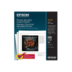 Epson - Photo Quality Inkjet Paper - A4 - 100 Fogli - C13S041061