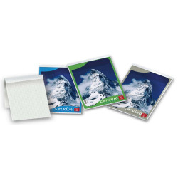 Blocco Cervino - A6 - 100 x 150mm - 50gr - 50 fogli - 5mm - Pigna - conf. 20 pezzi