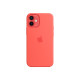Apple - Cover per cellulare - con MagSafe - silicone - agrume rosa - per iPhone 12 mini