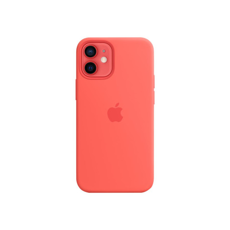 Apple - Cover per cellulare - con MagSafe - silicone - agrume rosa - per iPhone 12 mini