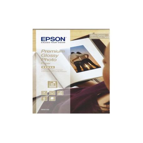 Epson - Premium Glossy Photo Paper - 10x15cm - 40 Fogli - C13S042153