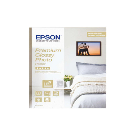 Epson - Premium Glossy Photo Paper - A4 - 15 Fogli - C13S042155