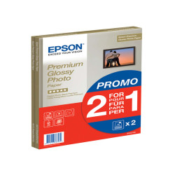 Epson - Premium Glossy Photo Paper - A4 - 2x 15 Fogli - C13S042169