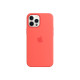 Apple - Cover per cellulare - con MagSafe - silicone - agrume rosa - per iPhone 12 Pro Max
