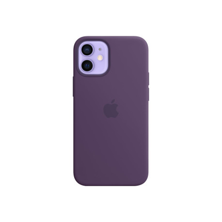 Apple - Cover per cellulare - con MagSafe - silicone - ametista - per iPhone 12 mini