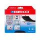 Guarnizione adesiva per serramenti MUSS - 15 x 5 mm x 10 m - neoprene - nero - Geko