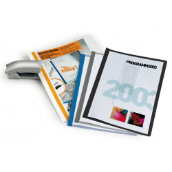 Cartellina per rilegatura Durabind - A4 - PVC - grigio - Durable