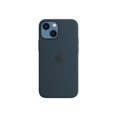 Apple - Cover per cellulare - con MagSafe - silicone - blu abisso - per iPhone 13 mini