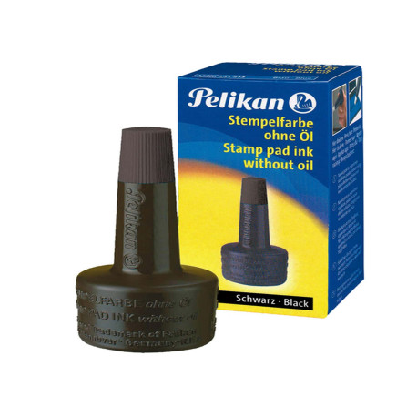 Inchiostro 4k per cuscinetti - senza olio - 28 ml - nero - Pelikan