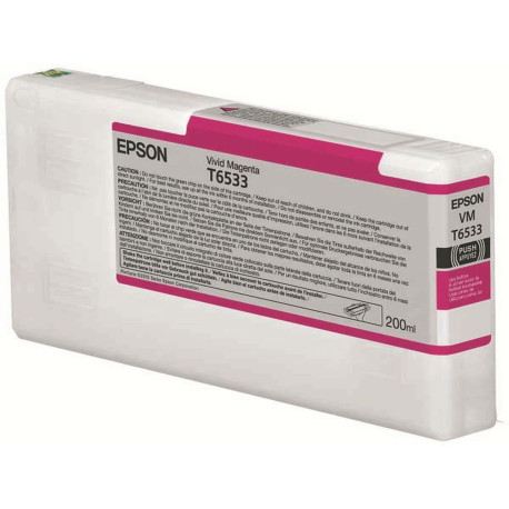 Epson - Tanica - vivid Magenta - T6533 - C13T653300 - 200ml